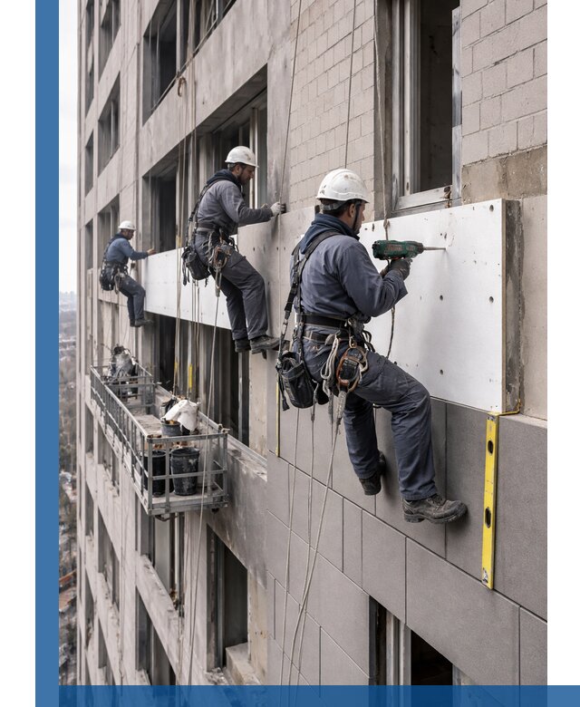 Монтаж фасадных термопанелей высокого качества в Дагестанских Огнях