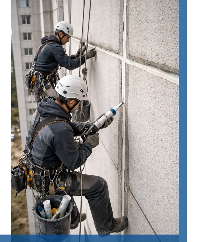 Герметизация межпанельных швов в Дагестанских Огнях от 723 р. | ВЫСОТНИК-Дгс