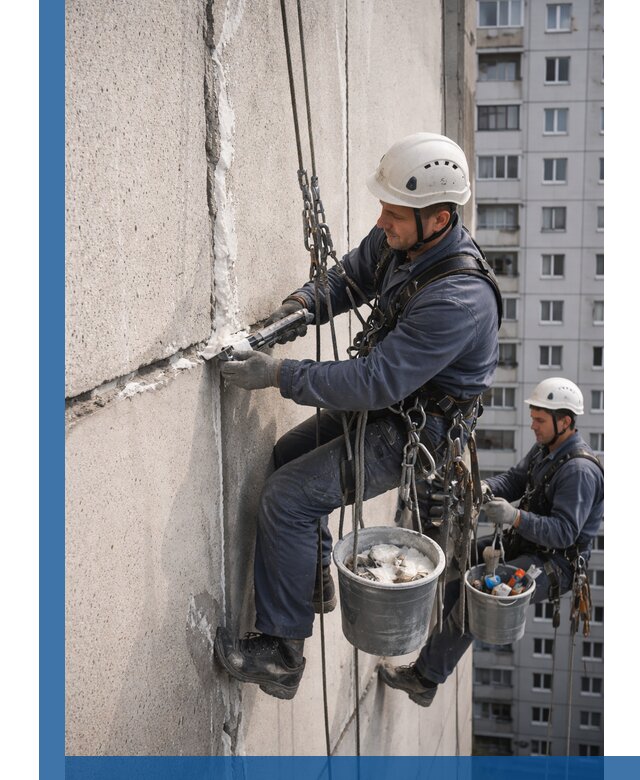 Утепление межпанельных швов в Дагестанских Огнях профессионально и надежно