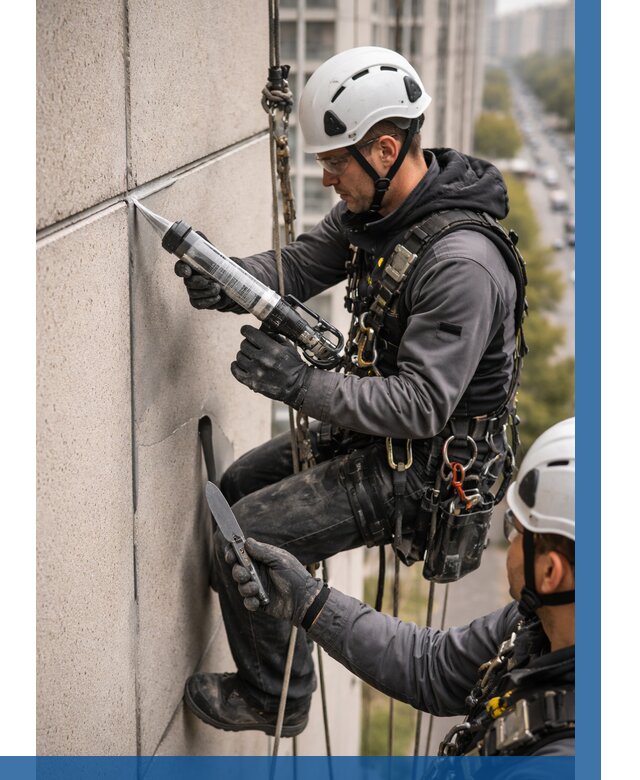 Первичная герметизация швов в Дагестанских Огнях от 619 р. | ВЫСОТНИК-Дгс