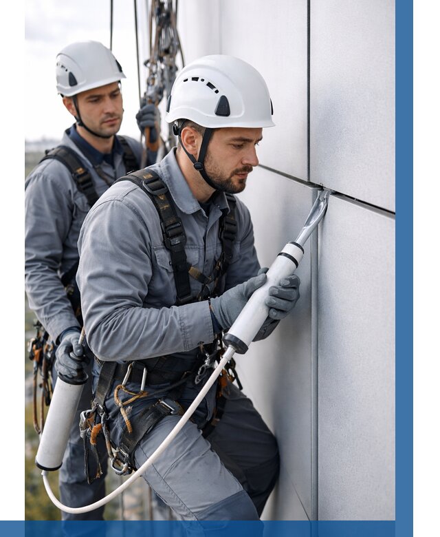 Герметизация швов вилатермом в Дагестанских Огнях от 619 р. | ВЫСОТНИК-Дгс