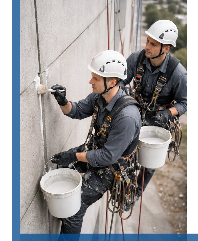 Противогрибковая обработка швов в Дагестанских Огнях для фасадов и кровель