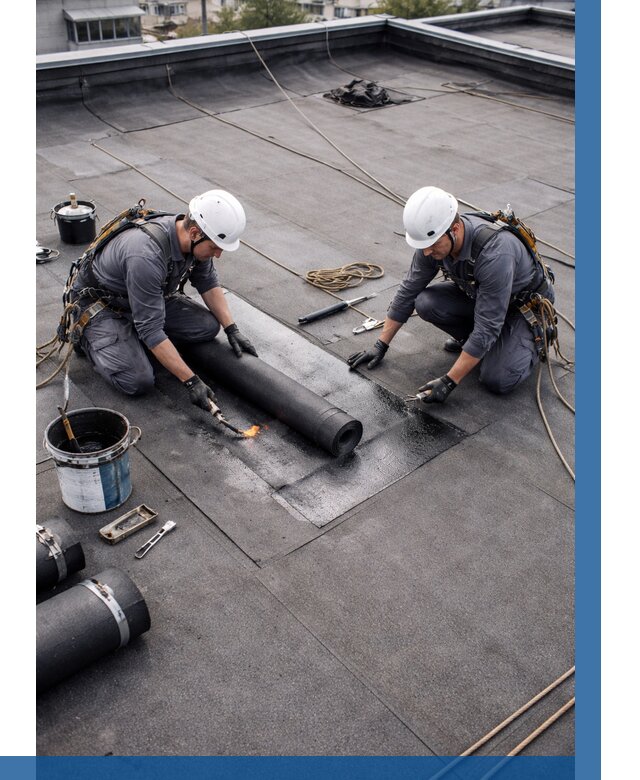 Ремонт мягкой кровли под ключ в Дагестанских Огнях от 723 р. | ВЫСОТНИК-Дгс