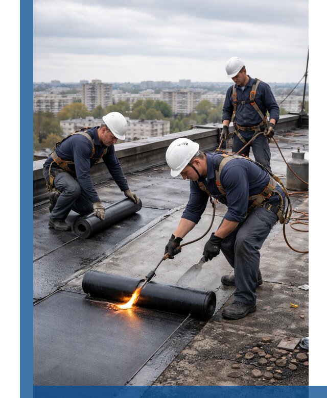 Ремонт наплавляемой кровли в Дагестанских Огнях качественно и надежно