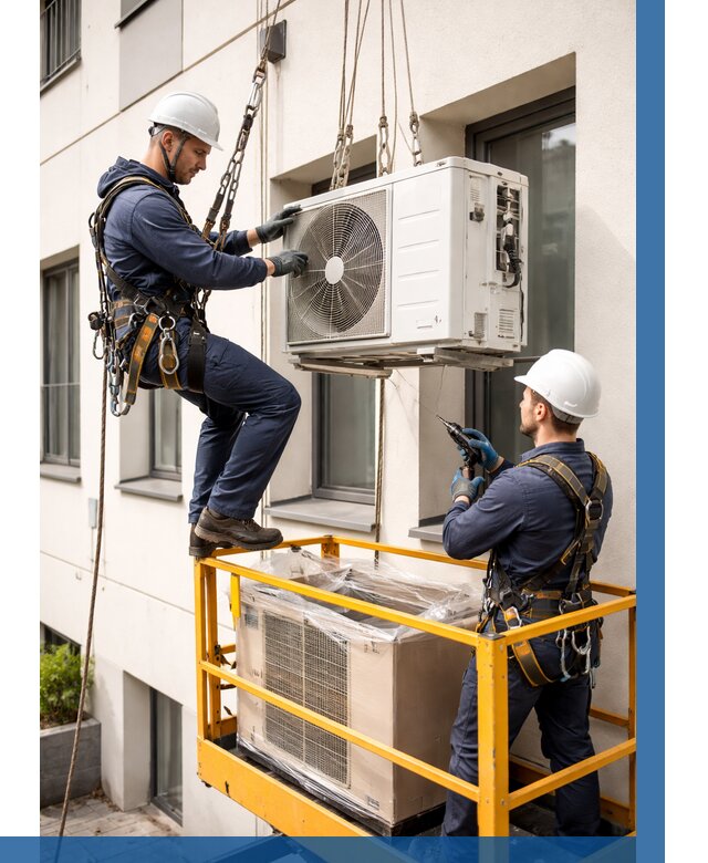 Демонтаж внешнего блока кондиционера в Дагестанских Огнях от 3613 р. | ВЫСОТНИК-Дгс