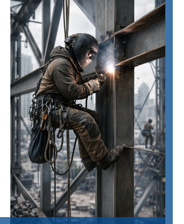 Высотные сварочные работы в Дагестанских Огнях от 3613 р. | ВЫСОТНИК-Дгс