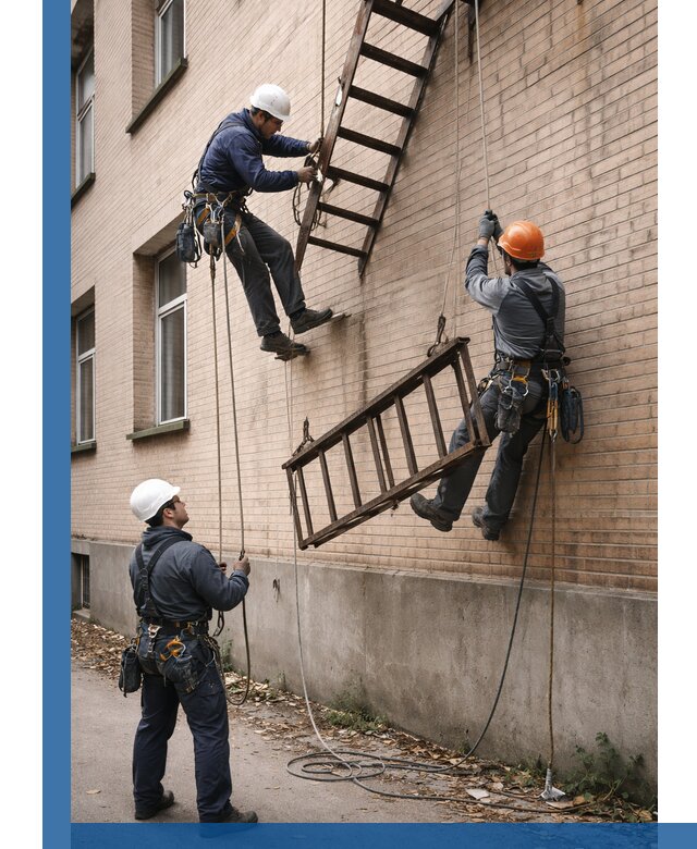 Демонтаж пожарной лестницы в Дагестанских Огнях быстро и безопасно