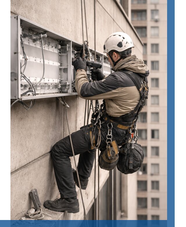 Ремонт вывески на высоте в Дагестанских Огнях от 4645 р. | ВЫСОТНИК-Дгс