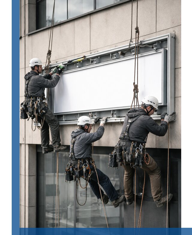 Профессиональный монтаж светового короба под ключ в Дагестанских Огнях