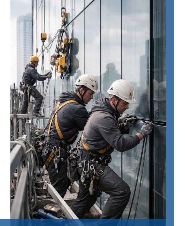 Структурное остекление фасадов в Дагестанских Огнях от 9807 р. | ВЫСОТНИК-Дгс