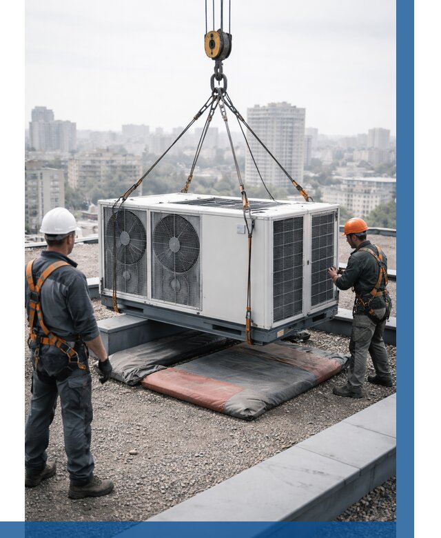 Подъем груза на крышу в Дагестанских Огнях от 5162 р. | ВЫСОТНИК-Дгс заказать