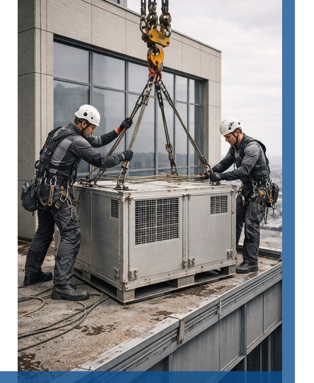 Такелажные работы на высоте в Дагестанских Огнях от 8258 р. | ВЫСОТНИК-Дгс