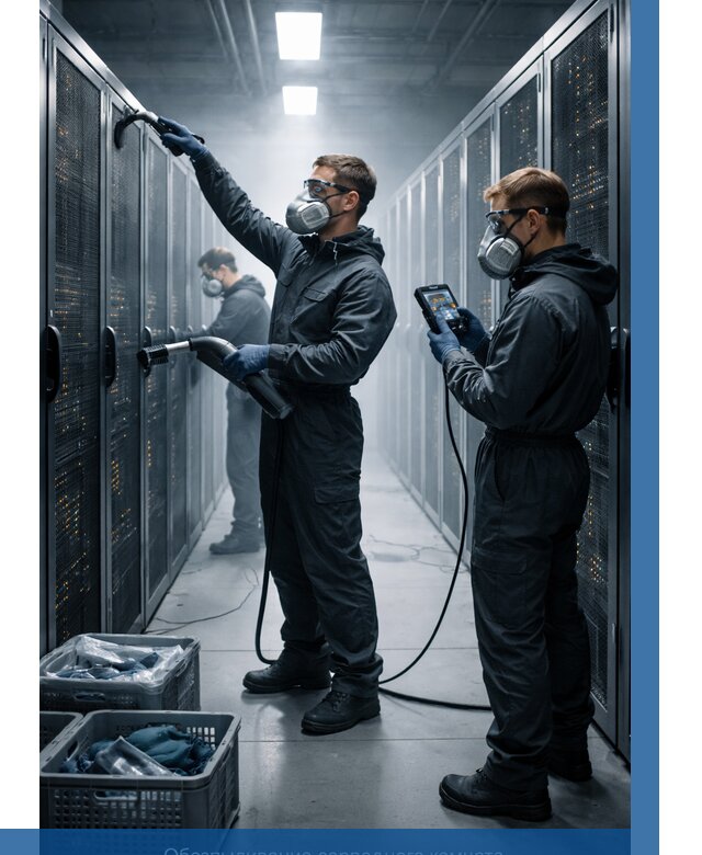 Обеспыливание серверной комнаты в Дагестанских Огнях от 4645 р. | ВЫСОТНИК-Дгс