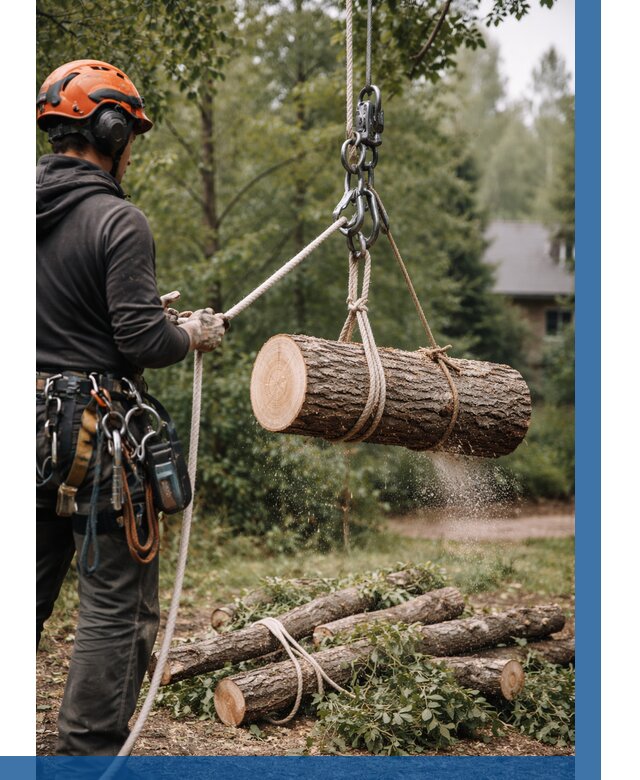 Валка деревьев частями в Дагестанских Огнях от 7742 р. | ВЫСОТНИК-Дгс