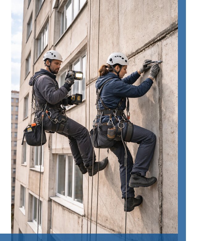 Обследование межпанельных швов в Дагестанских Огнях от 1858 р. | ВЫСОТНИК-Дгс